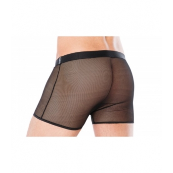 Bokserki ze srebrnym zamkiem